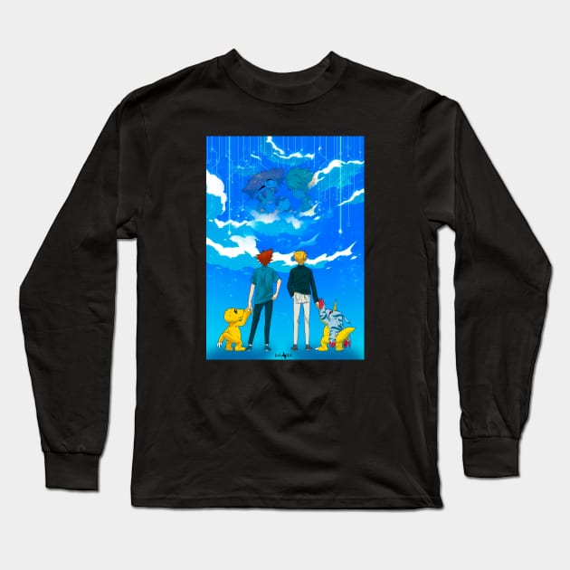 digimon Long Sleeve T-Shirt by kakunat